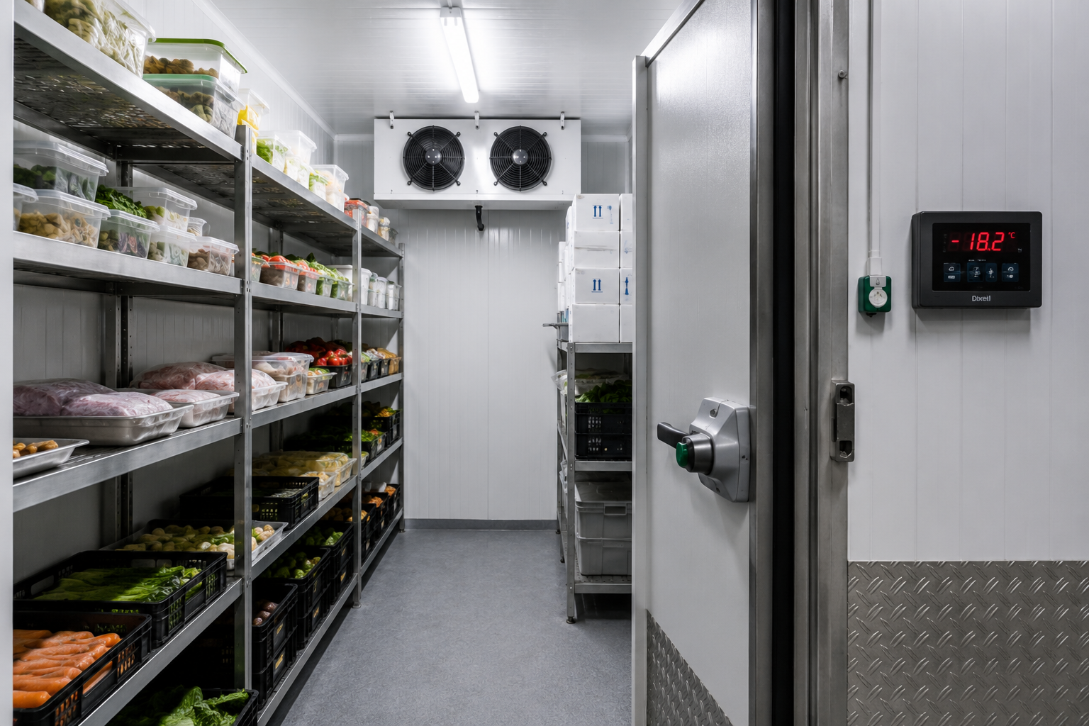 chambre froide 1 - GD Mat - Horeca et boulangerie Chambre froide professionnelle