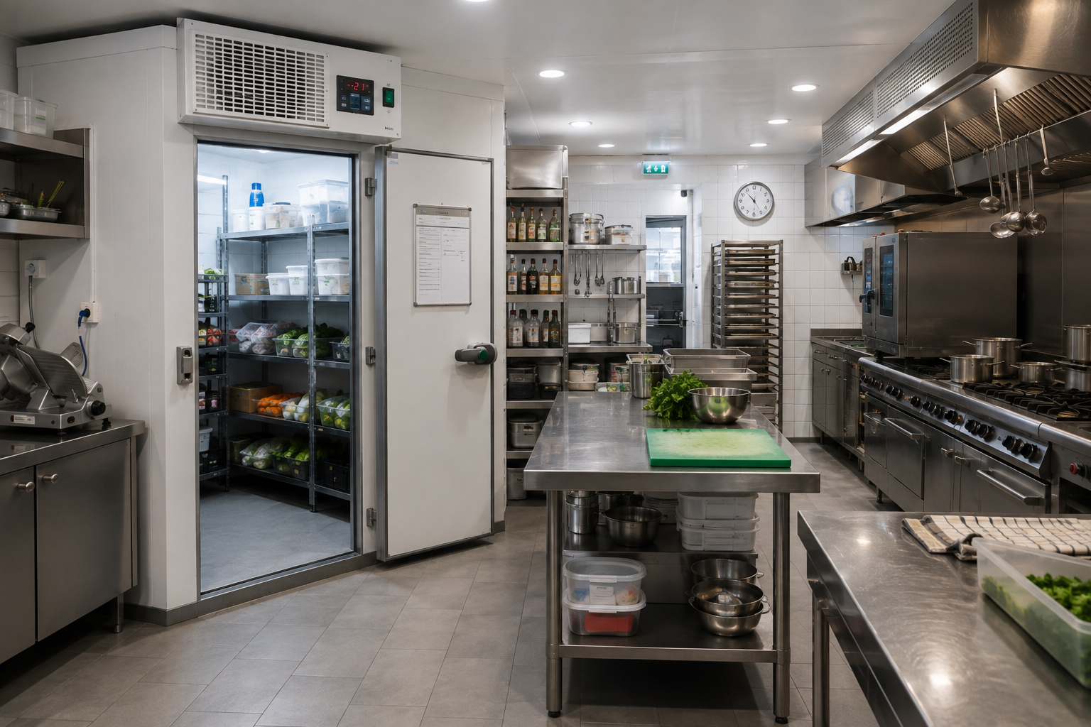 chambre froide 3 - GD Mat - Horeca et boulangerie Chambre froide professionnelle