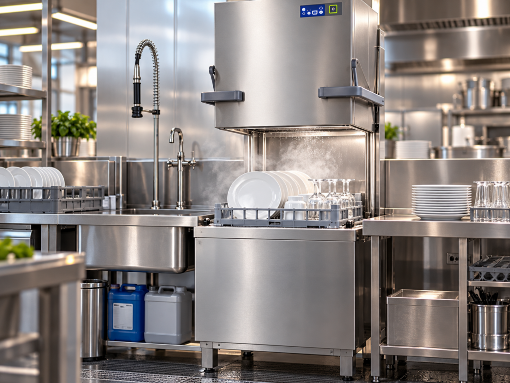 Lave vaisselle professionnel 1 - GD Mat - Horeca et boulangerie Lave-vaisselle professionnel Winterhalter