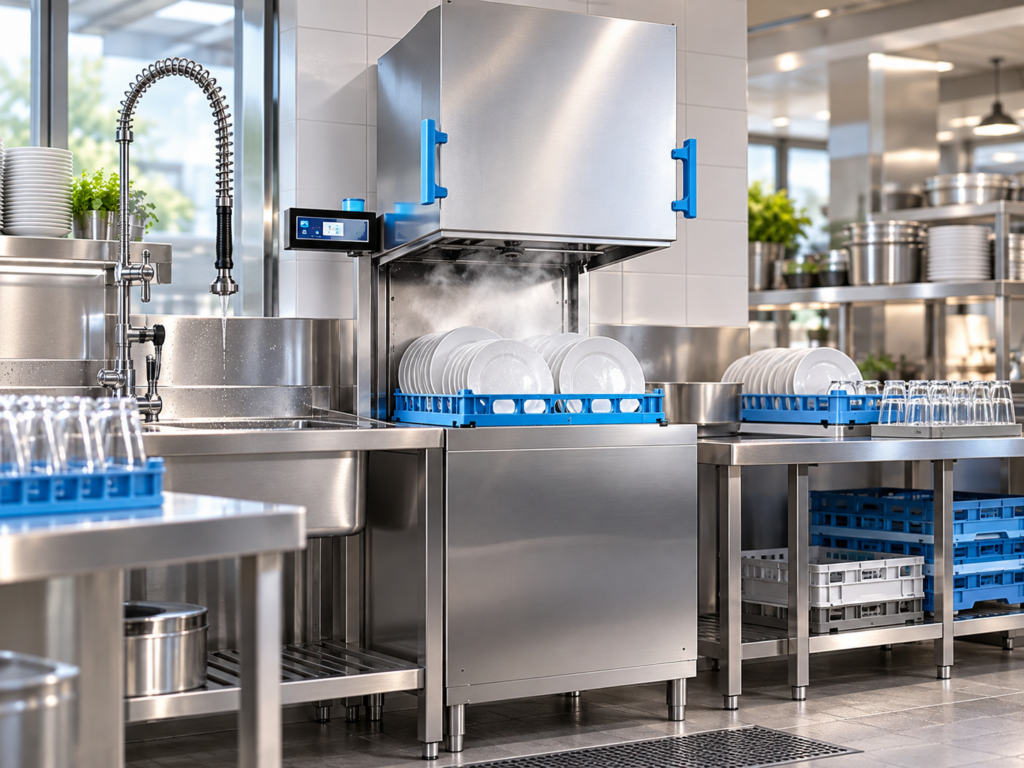 Lave vaisselle professionnel 3 - GD Mat - Horeca et boulangerie Lave-vaisselle professionnel Meiko
